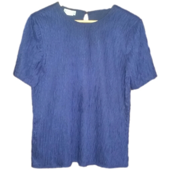 Willow Ridge Tops - Willow Ridge Ladies Blouse in Navy or Grey Sz M